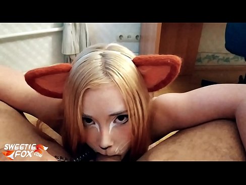 ❤️ Кицунэ глытае член і канчае ў рот ❤❌ Супер сэкс на be.hqpornvideos.ru ❌️